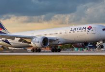 LATAM Airlines realiza pedido por 10 Boeing 787 Dreamliner