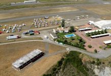 El Aeródromo de Santa Cilia da un salto de calidad: Nuevo hangar en construcción