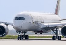 Emirates recibe su primer Airbus A350
