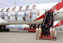 Emirates presenta livery especial del Real Madrid