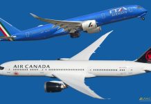 Air Canada e ITA Airways implementan acuerdo de código compartido