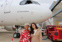 Claudia y Bettina Kadner, un encuentro que une pasado y futuro en la aviación
