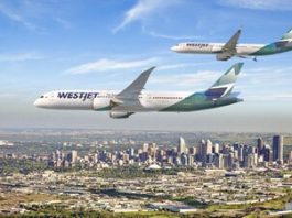 WestJet pide autorización para volar a Colombia