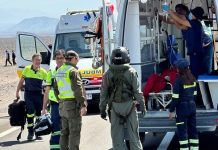 Accidente durante evacuación médica aérea, los límites del riesgo en misiones de emergencia