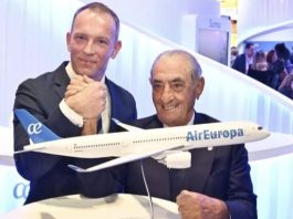 Air Europa convierte en firme su pedido de 40 aviones Airbus A350