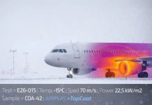 Una pintura calefactable busca cambiar la protección contra el hielo en aviación