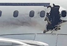 Fuselaje abierto en 脕frica: la explosi贸n en cabina que dej贸 un avi贸n con un agujero en pleno vuelo