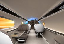 Aviones del futuro: cabinas sin ventanas y pantallas panorámicas en 360°