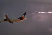 Piloto comercial sobrevive al impacto de un rayo en pleno vuelo y logra aterrizar con seguridad