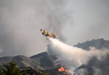 Yosemite: un Super Puma se estrelló mientras combatía el incendio Dome y murieron sus dos pilotos